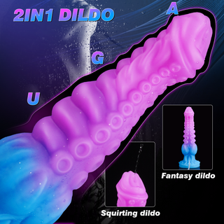 Akkoro 11 Inch Huge Fantasy Squirting Dildo-Laphwing