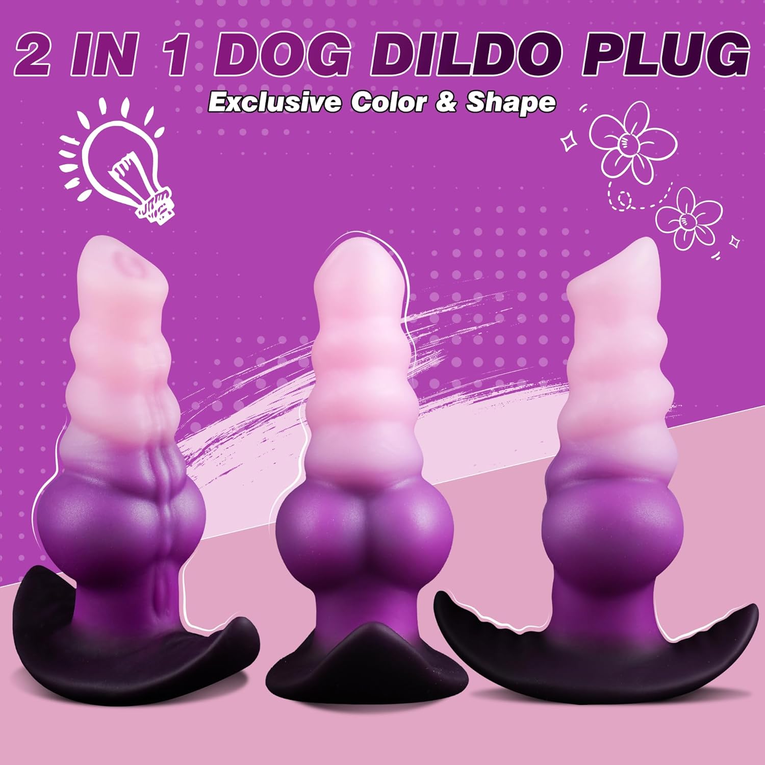 Berg 6.3" Anal Plug Large Butt Plug Knot Dildo-Laphwing