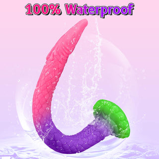 Tengon 18.5" Luminous Anus Dilator With Dragon and Octopus Texture - Laphwing