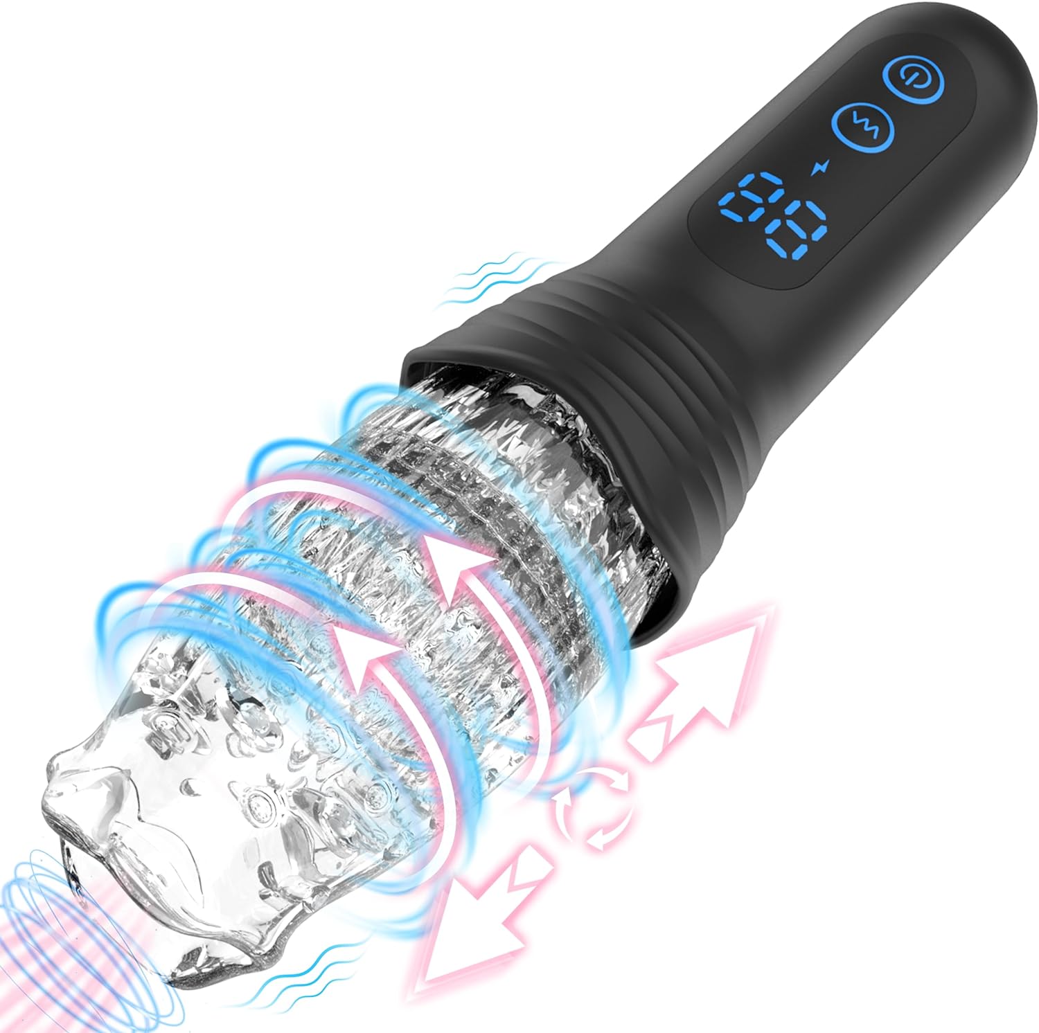 Jayce Automatic Male Masturbator With 9 Thrusting And Rotating And 9 Vibrating Modes Laphwing