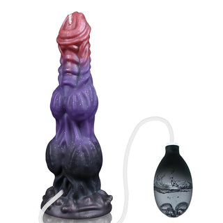 Morgan 9.6" Squirting Monster Dildo With Unique Size & Stimulating Texture Laphwing