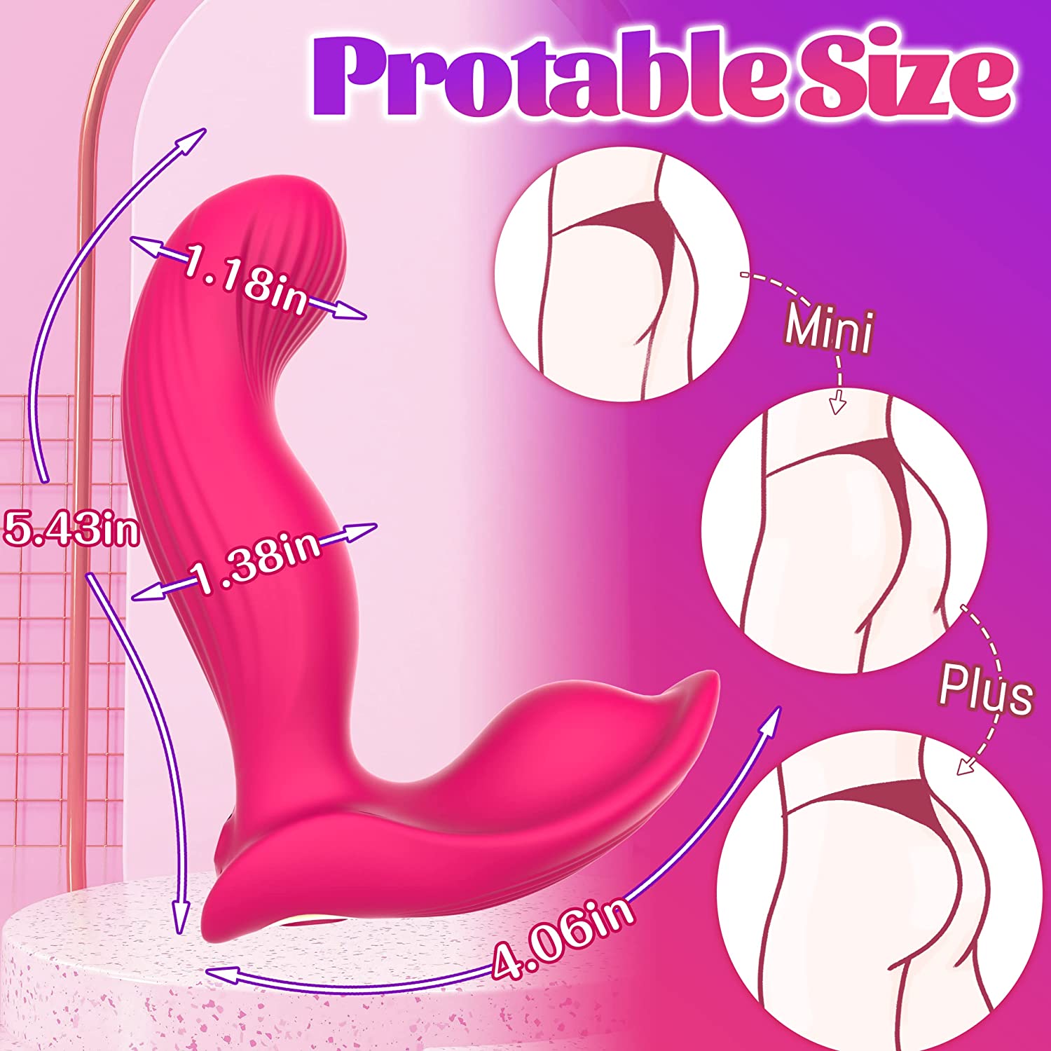 Laphwing Debby Wearable G Spot Clitoral Vibrator