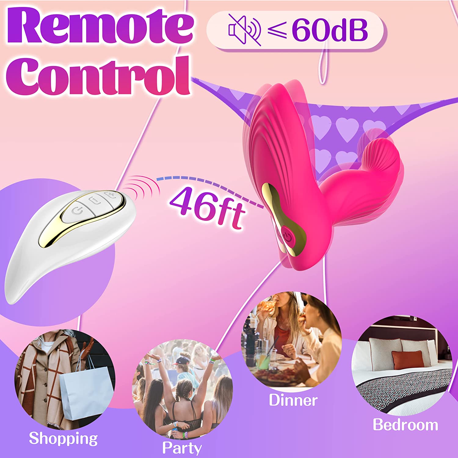 Laphwing Debby Wearable G Spot Clitoral Vibrator