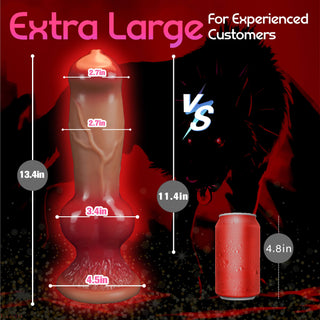 Laphwing Garm 10.6in and 13.4in Huge Dildo