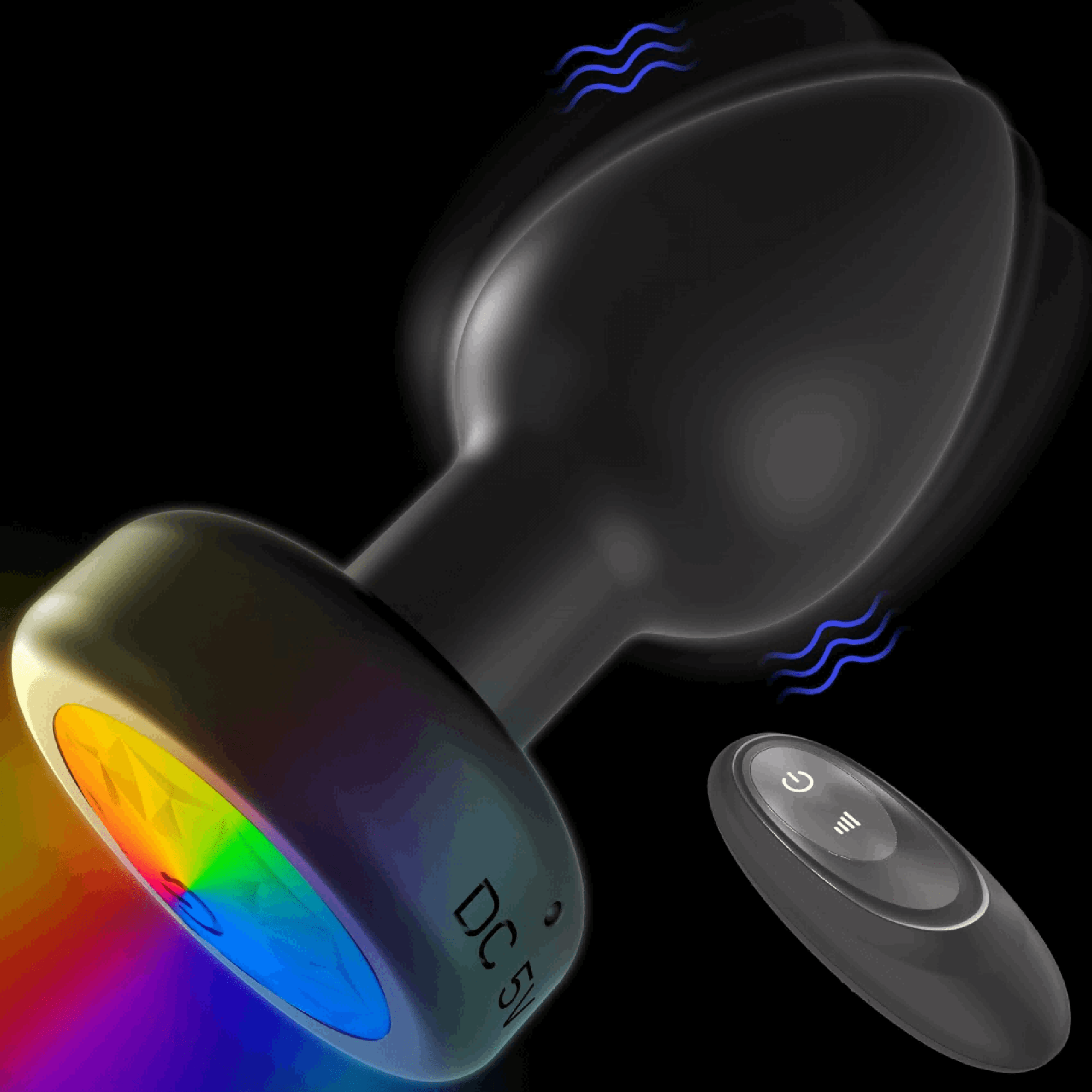 Laphwing Illusion Butt Plug Anal Vibrator