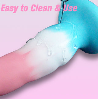 Macaron 12.6 Inch Giant Fantasy Dildo With Dreamy Colors  Laphwing