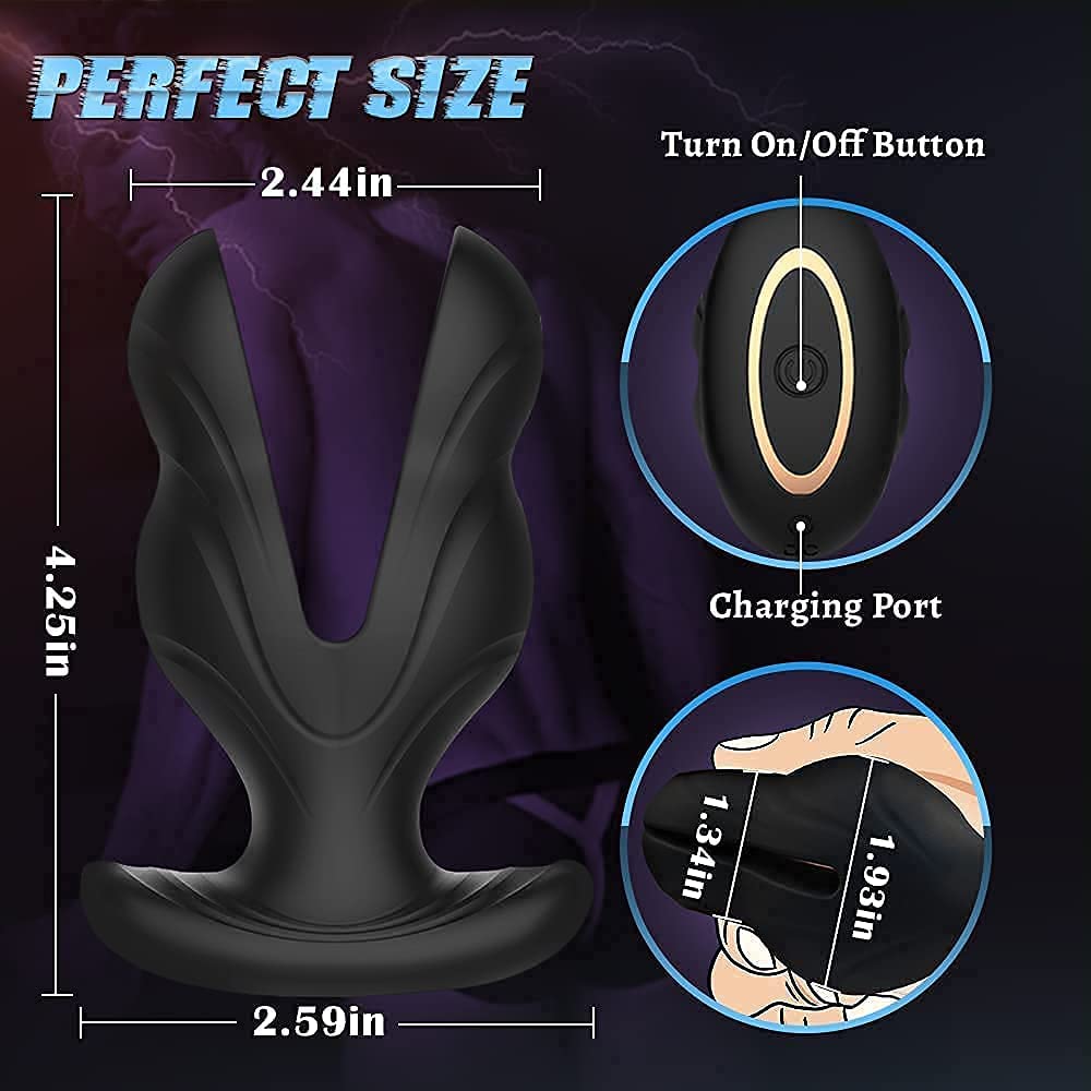 Laphwing Magic Assassin Electric Shock Prostate Stimulation Anal Plug