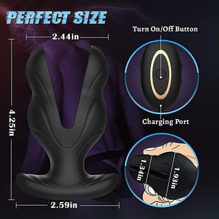 Laphwing Magic Assassin Electric Shock Prostate Stimulation Anal Plug