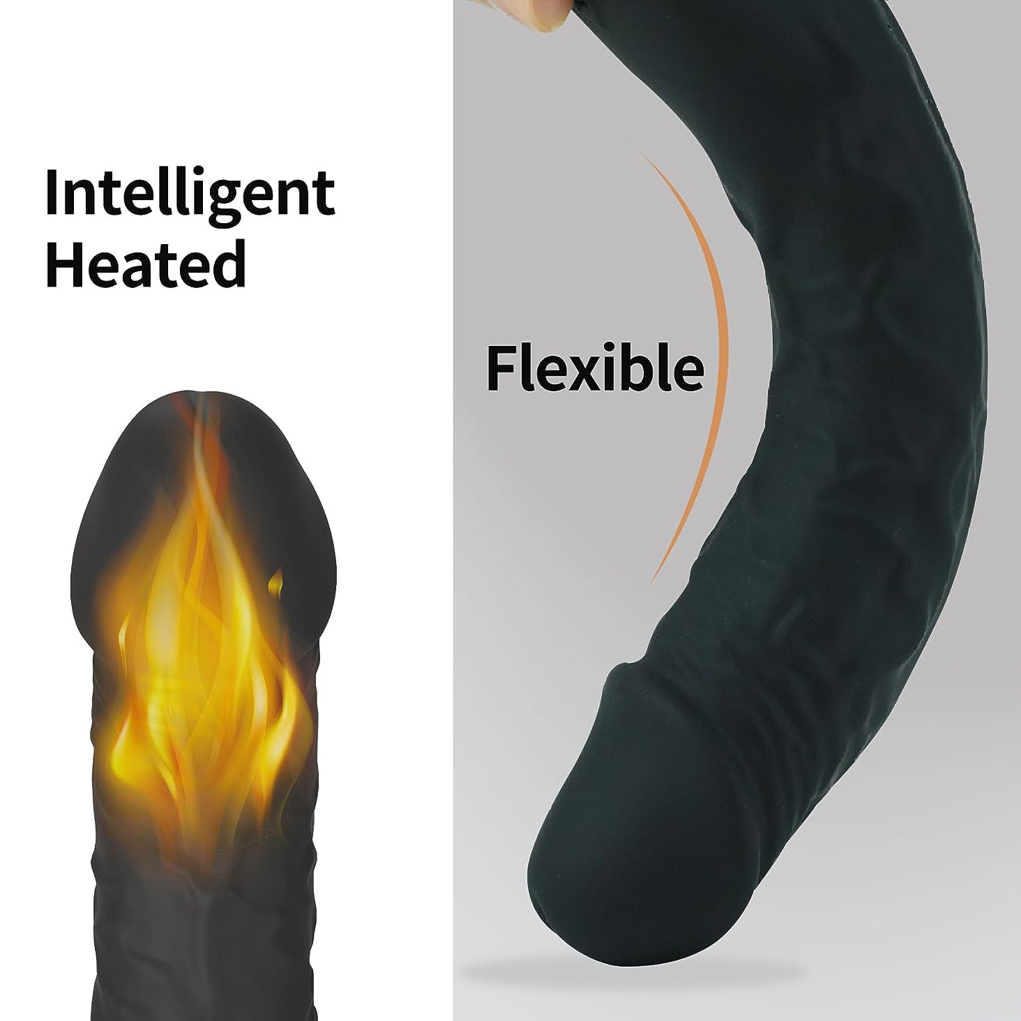 Laphwing Mira Black Realistic Dildo Vibrator G Spot
