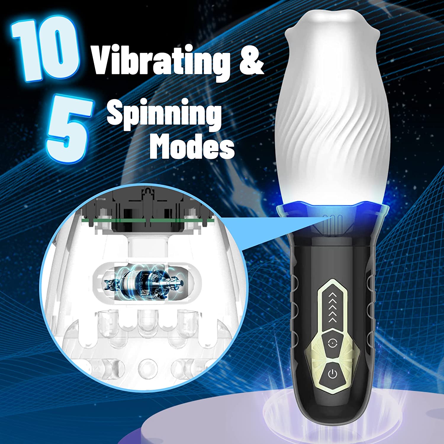 Laphwing Rocket Automatic Male Masturbator Blowjob Toy