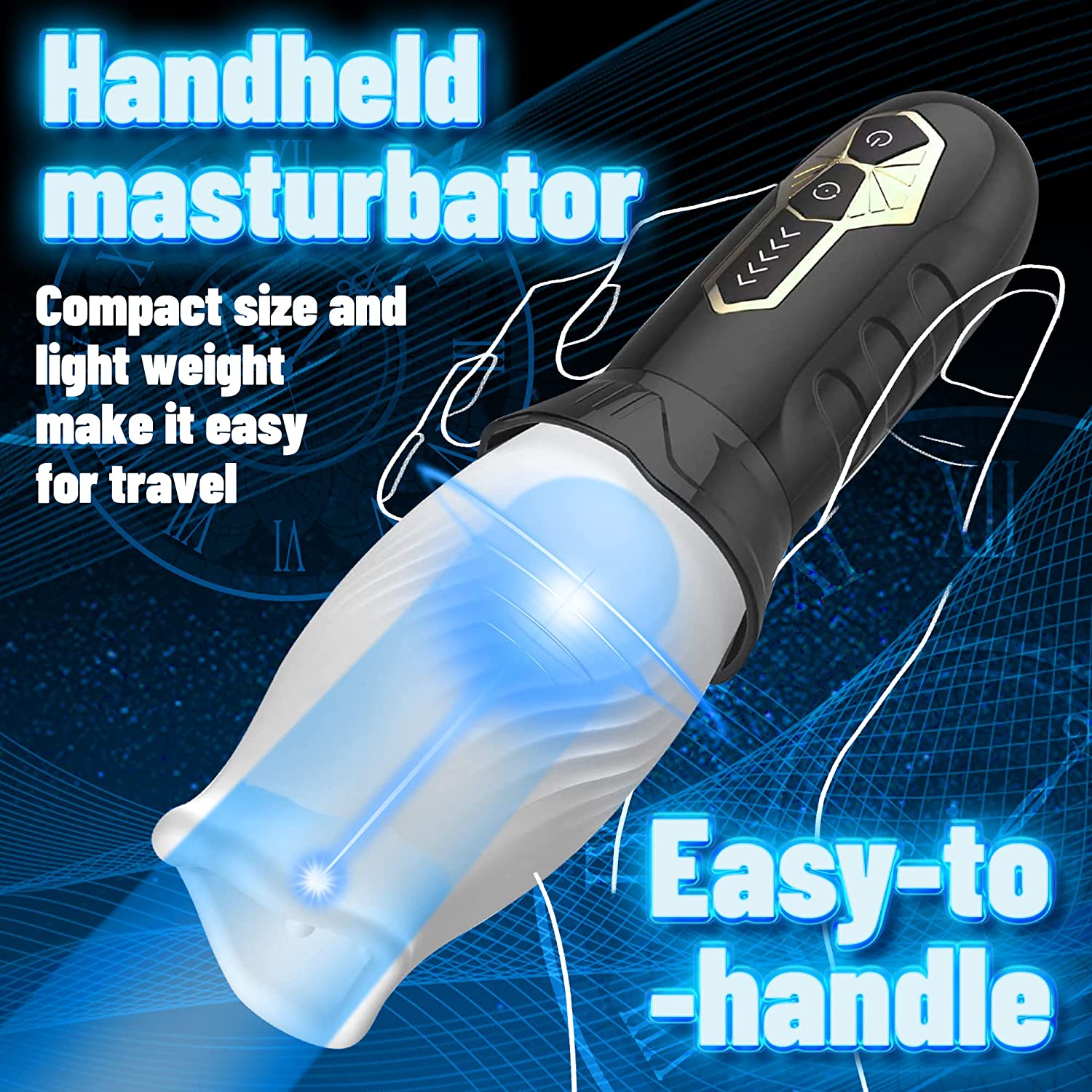 Laphwing Rocket Automatic Male Masturbator Blowjob Toy