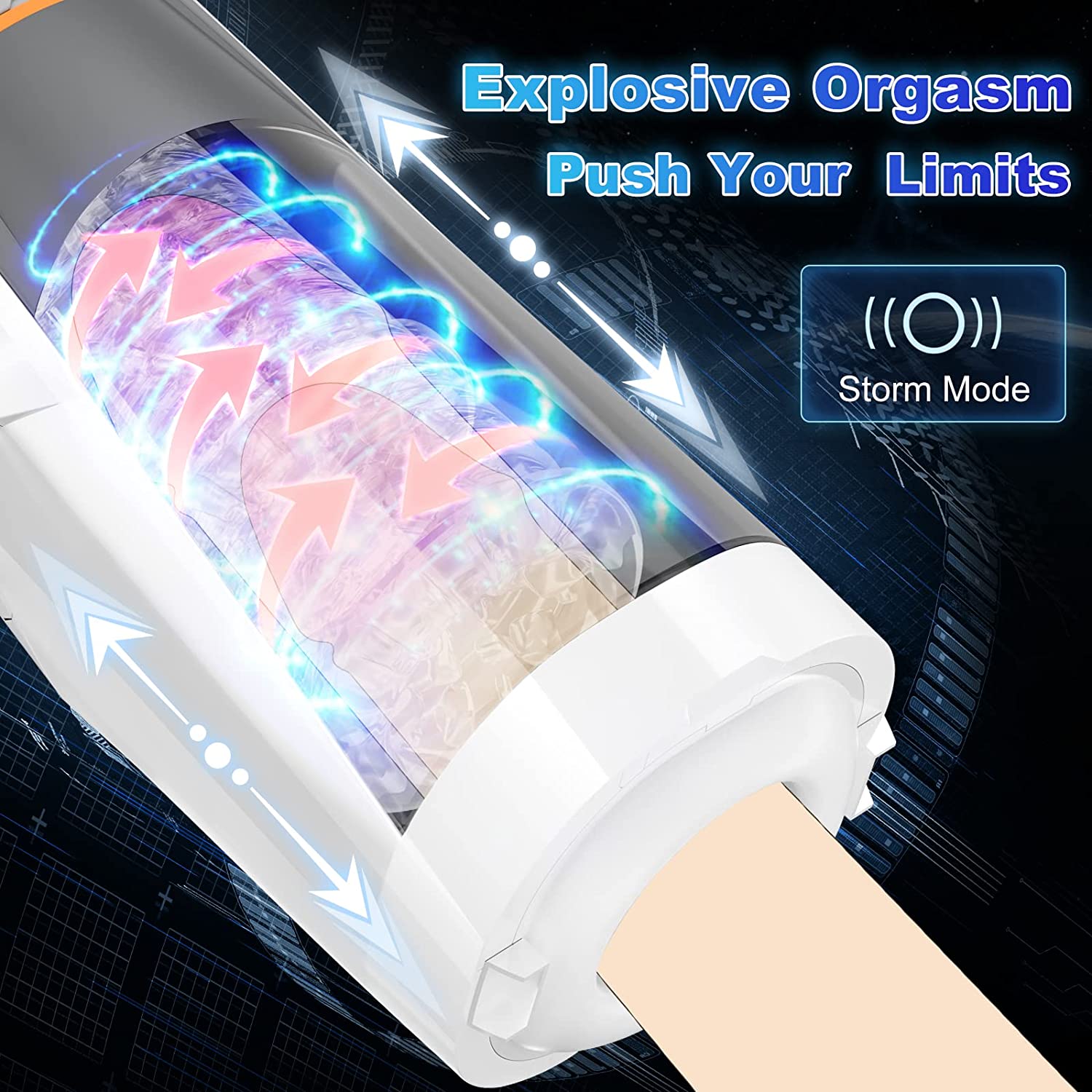 Laphwing Starship Automatic Male Masturbator With Various Modes