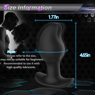 Laphwing Summanus Mango Electric Shock Prostate Stimulation Anal Plug