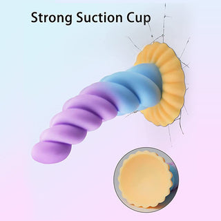 Laphwing Unicorn 8.66 Inch Yellow Liquid Silicone Dildo