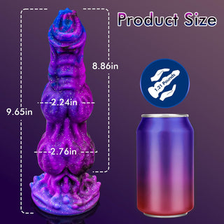 Morgan 9.6 Inch Monster Dildo With Unique Size And Stimulating Texture Laphwing