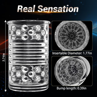 Phantom Automatic Male Masturbator With 7 Thrusting Rotating Modes