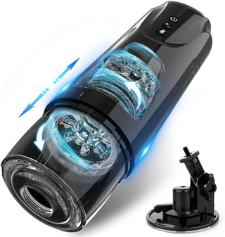 Phantom Automatic Male Masturbator With 7 Thrusting Rotating Modes