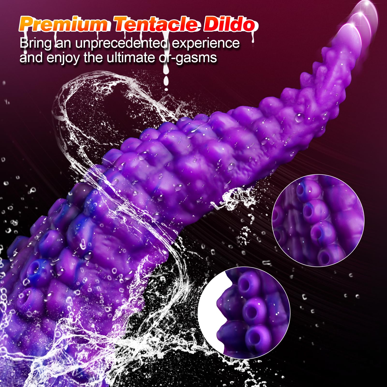 Spiral Tentacle 9.7 Inch Fantasy Tentacle Dildo Laphwing