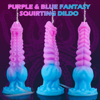 Akkoro 9.71" Squirting Tentacle Dildo With a Knot & Octopus Texture-Laphwing