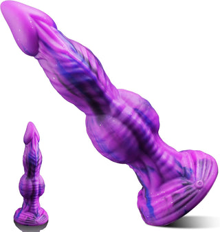 Claire 9.8" Dragon Dildo Monster Dildo Knot Dildo -Laphwing