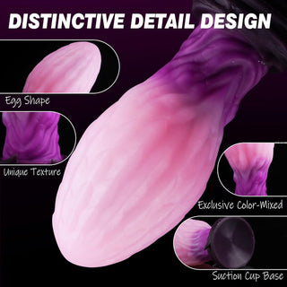 Jim 6.10in Huge Butt Plug Fantasy Dildo-Laphwing