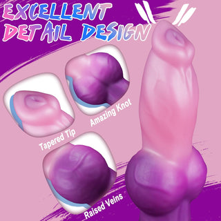 Reagan 9.25" Monster Dildo Horse Dildo- Laphwing