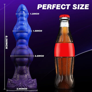 Jaela 8.2" Fantasy Knot Dildo Dog Dildo With Strong Suction Cup - Laphwing