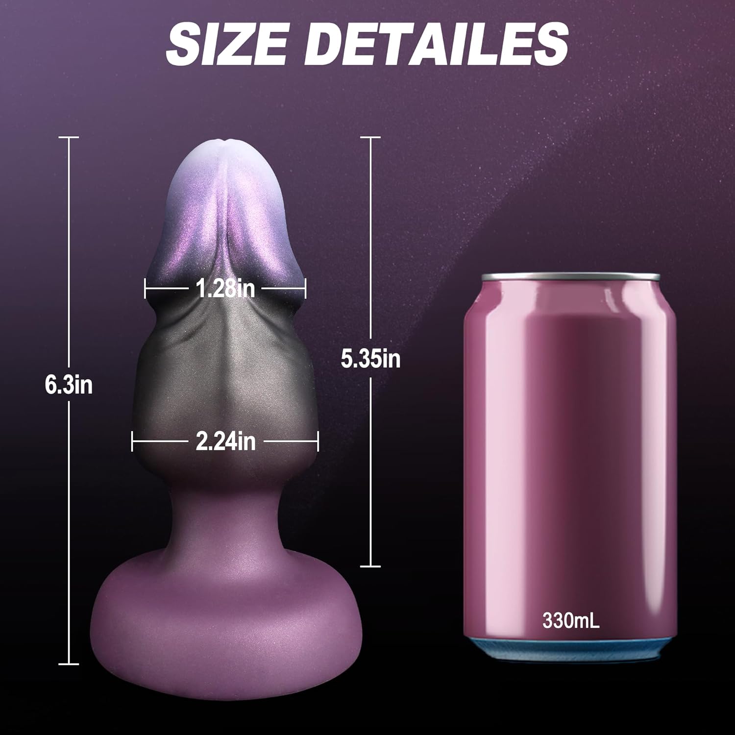 Shawn 6.3" Large Butt Plug Anal Plug-Laphwing