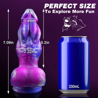 Dean 7.09" Monster Knot Dildo-Laphwing