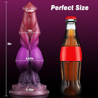 Zero 9" Thick Horse Dildo Huge Monster Dildo With Strong Suction Cup-Laphwing