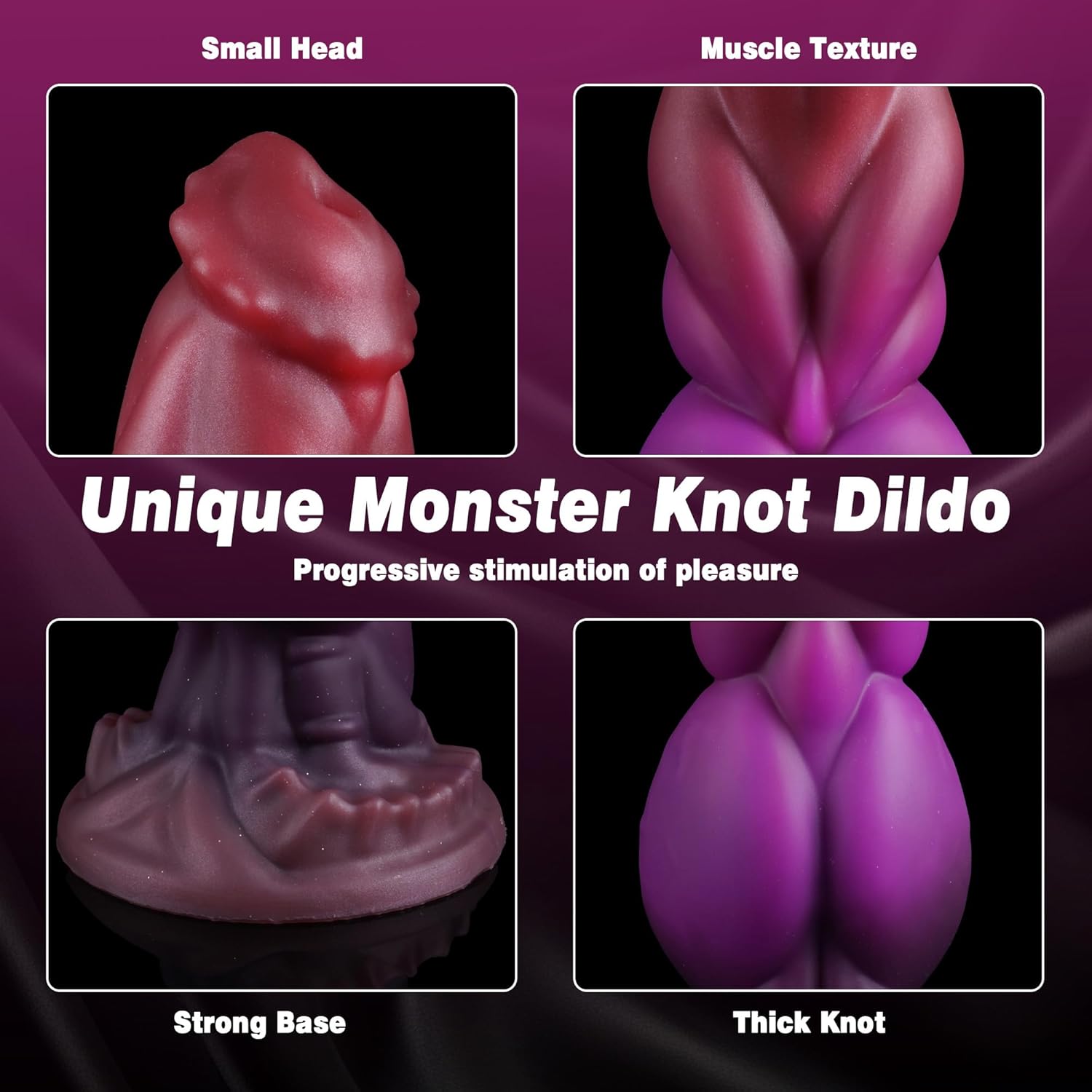 Zero 9" Thick Horse Dildo Huge Monster Dildo With Strong Suction Cup-Laphwing