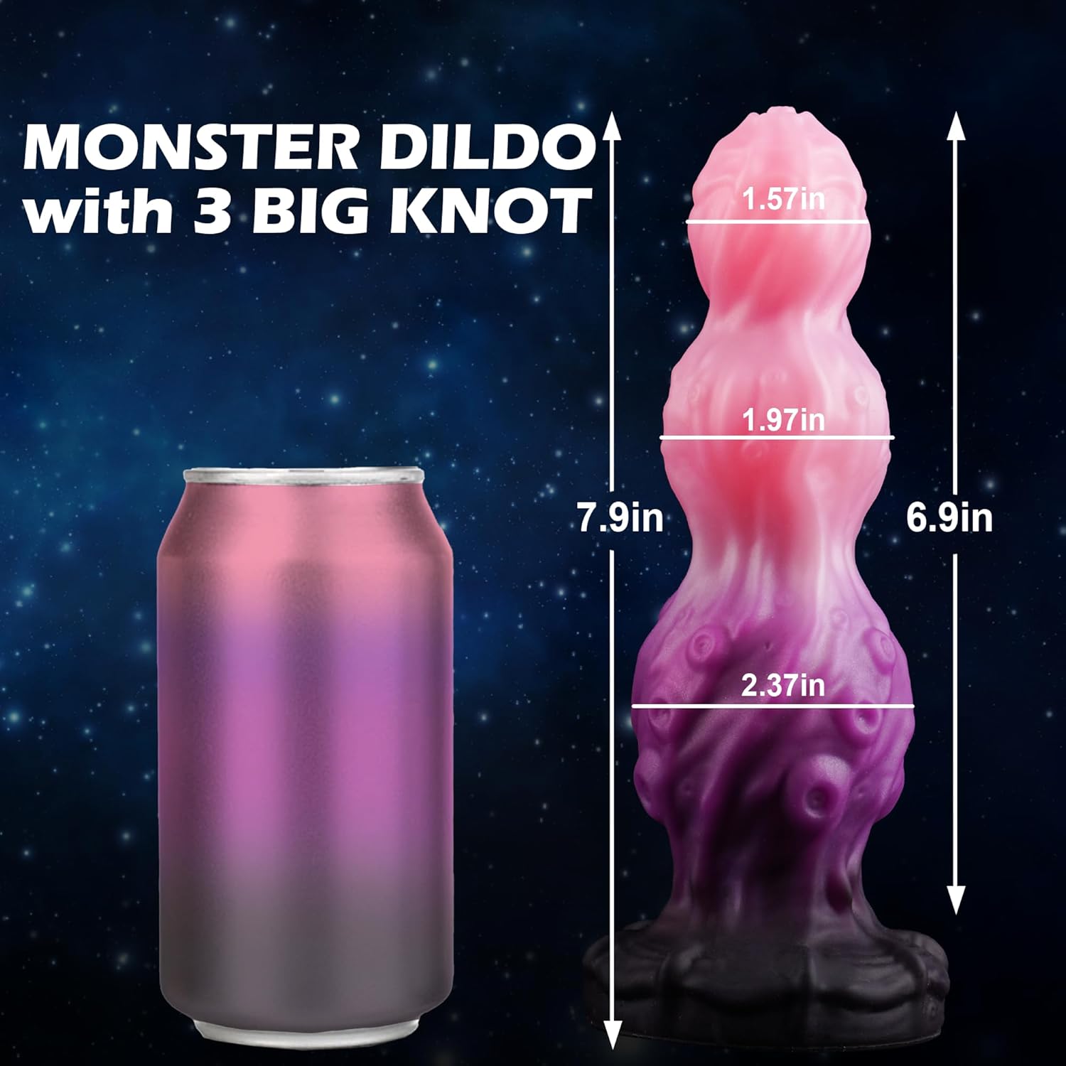 Glenn 7.90in Monster Dildo Horse Dildo-Laphwing