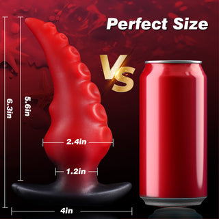 Sea Star 6.3" Large Buttplug Tentacle Dildo With Wearable T-Base - Laphwing