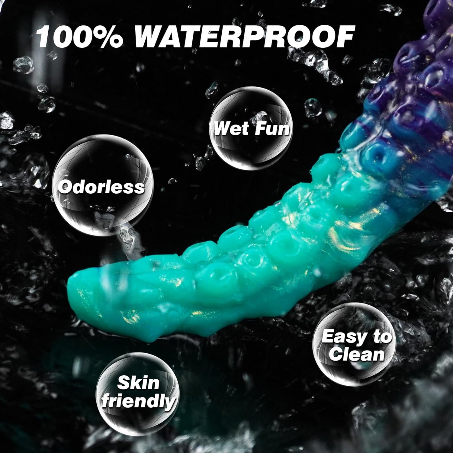 Poseidon Long Dildo Tentacle Dildo - Laphwing