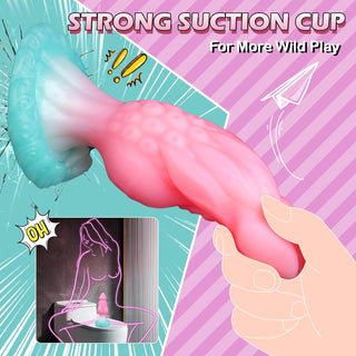 Rooster 7.5" Monster Dildo Fantasy Dildo - Laphwing