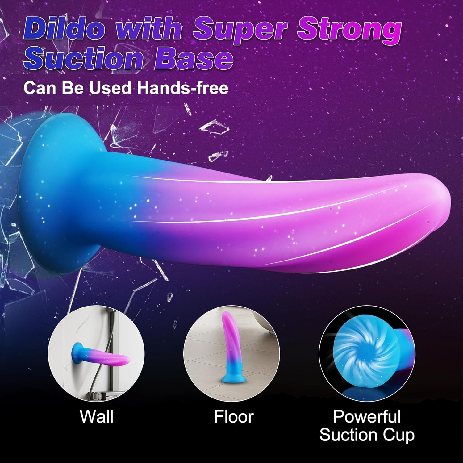 Baner 6 inch Silicone Dildo With Suction Cup-Laphwing