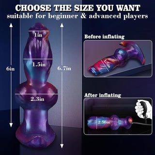 Vila Inflatable Butt Plug Large Anal Plug-Laphwing