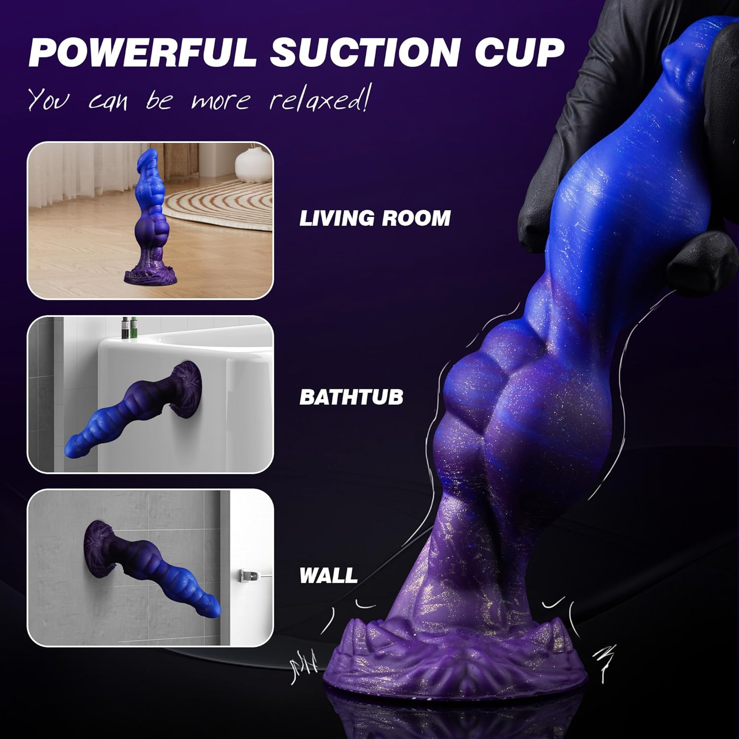 Jaela 8.2" Fantasy Knot Dildo Dog Dildo With Strong Suction Cup - Laphwing