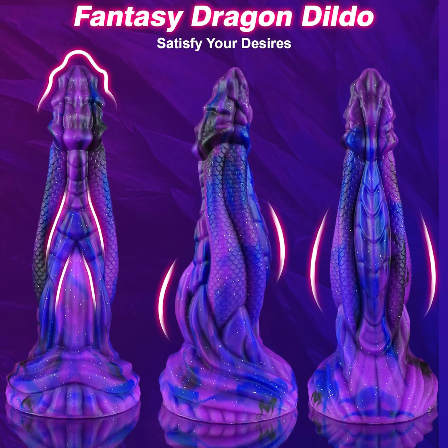 Dragon Scale 8.9" Monster Dildo Dragon Dildo with Strong Suction Cup-Laphwing