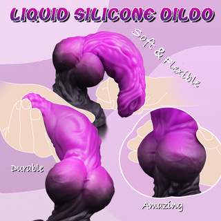 Imitator 9" Fantasy Monster Dildo Knot Dildo With Strong Suction Cup - Laphwing