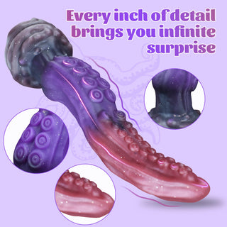 Antenna 10 Inch Long Tentacle Dildo With Super Strong Suction Cup Laphwing