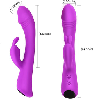 Lahwing Curve G 8.27in Rabbit Vibrator
