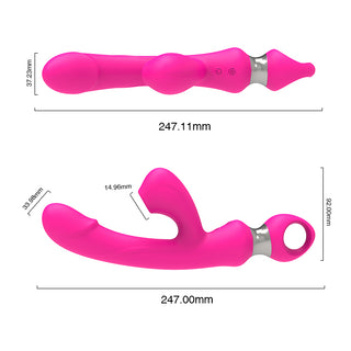 Laphwing Azazel  Rabbit Clitoral Suction G-Spot Vibrator