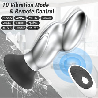 Laphwing Bia Metal Butt Plug Vibrator