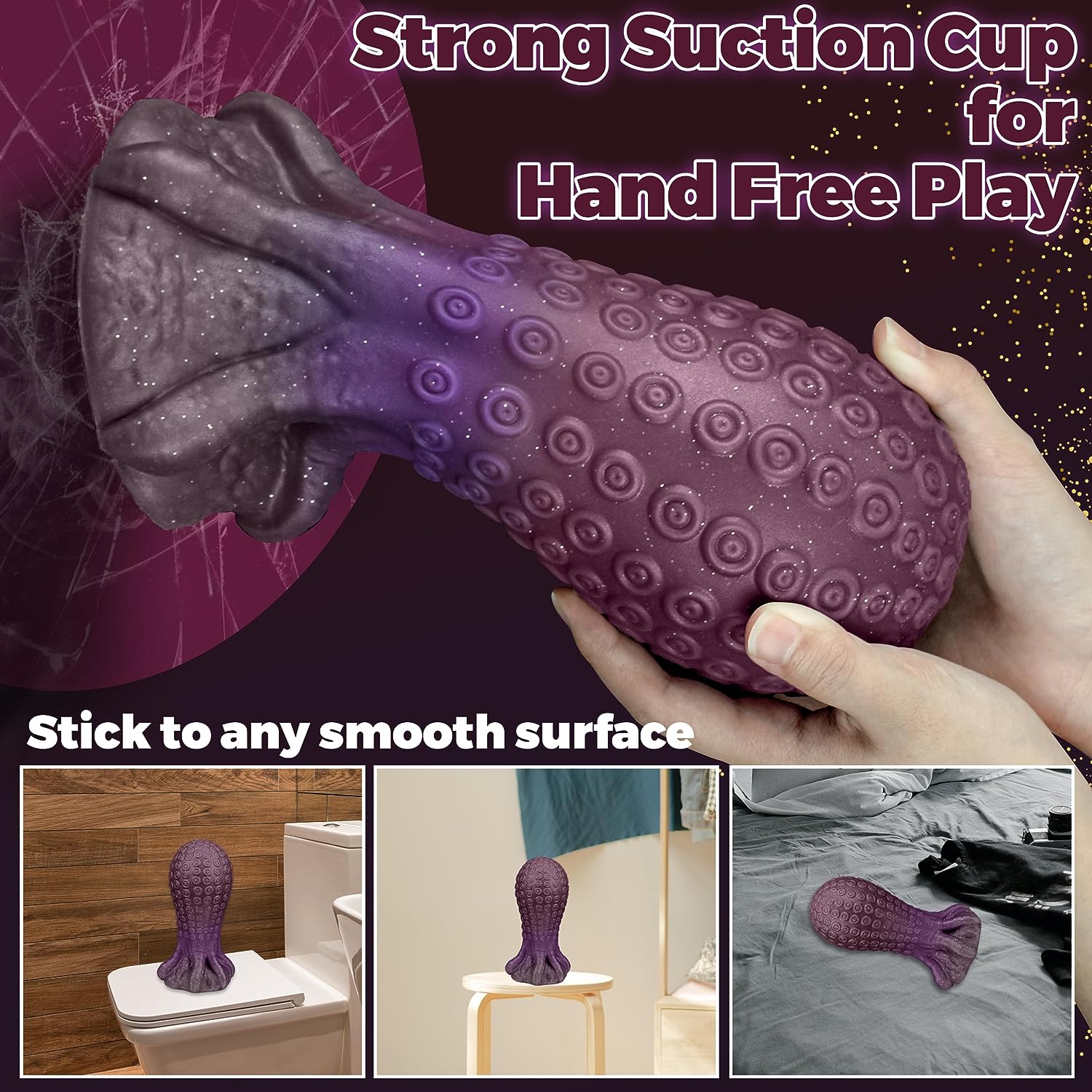 Eysins Butt Plug Silicone Monster Anal Toys With Tentacle Octopocs Design Laphwing