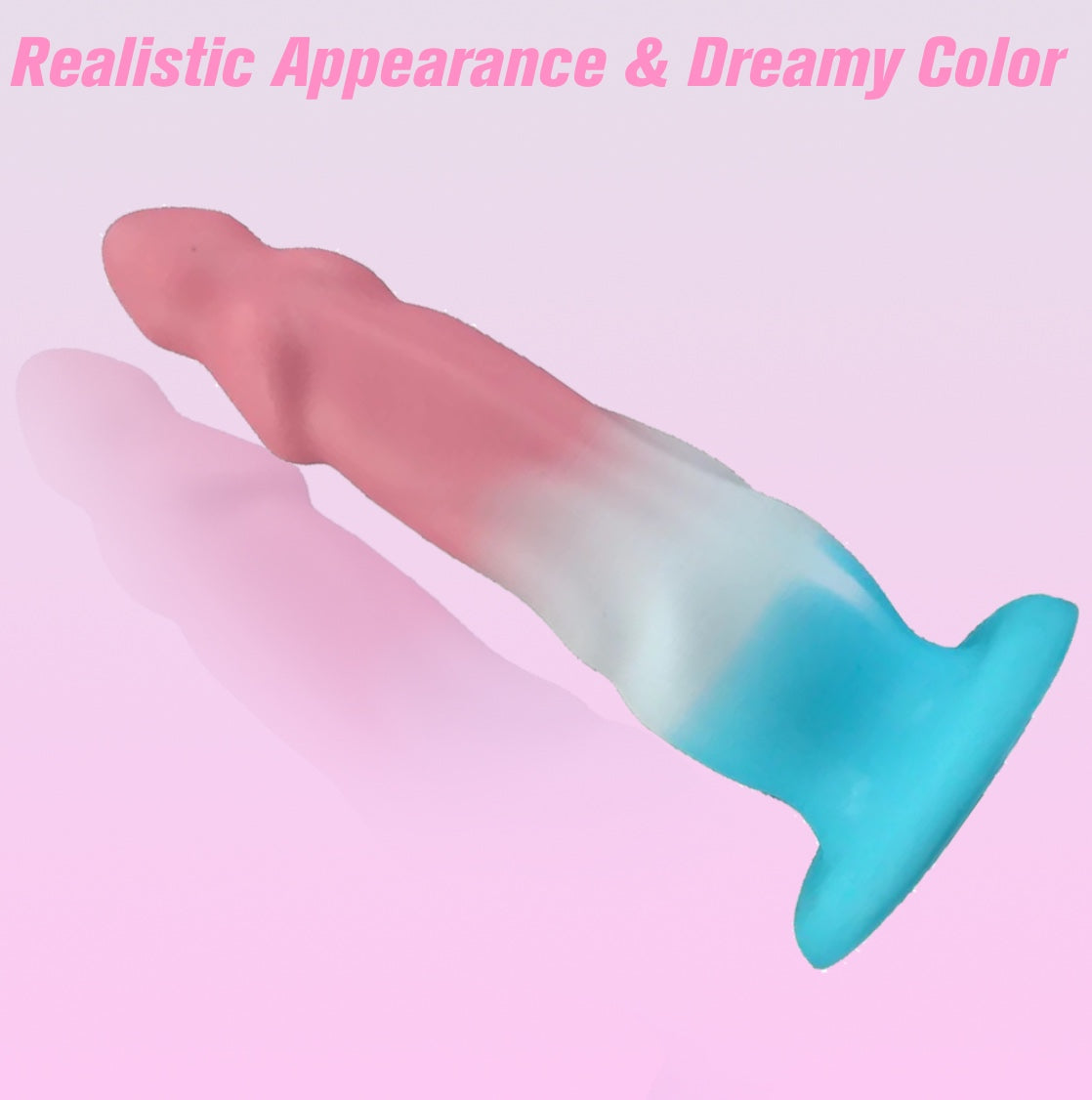 Macaron 12.6 Inch Giant Fantasy Dildo With Dreamy Colors  Laphwing