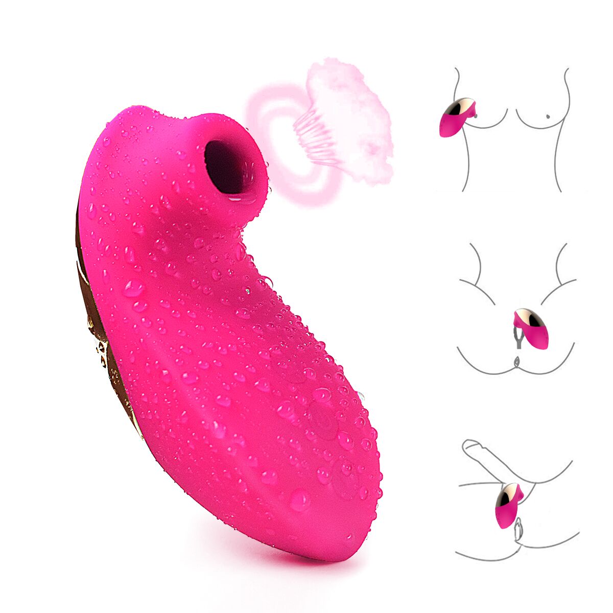 Laphwing Pink Cherry Clitoral Vibrator