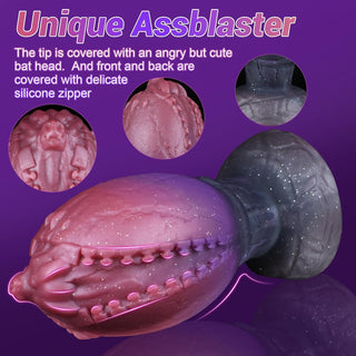 Rafflesia Butt Plug Monster Anal Toys With Zipper-Alike Teeth Laphwing