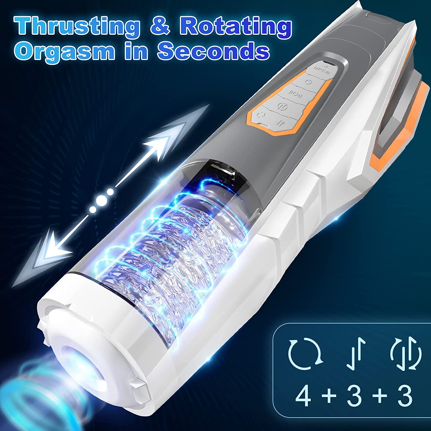 Starship-Automatic Male Masturbator | Real Sensation of Deep Throat -  Laphwing – Premium Online Adult Sex Toys Shop