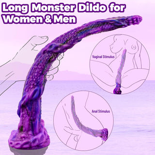 Neith 19.6 Inch Super Huge Thick Dildo With Monster And Dragon Design Laphwing